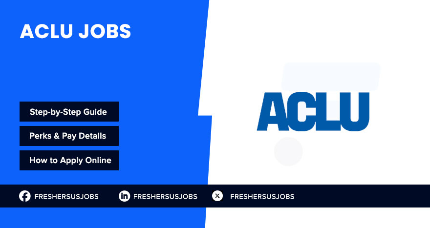 ACLU Jobs | Nationwide Careers in Civil Rights Protection